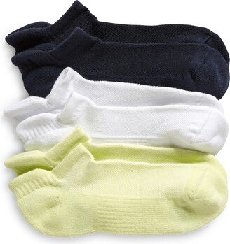 Assorted 3-Pack Tab Ankle Socks