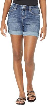 Petite Marley Girlfriend Shorts with Rolled Cuff Hem (Paso Robles) Women's Jumpsuit & Rompers One Piece