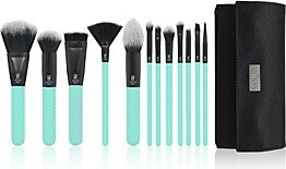 Moda Brush Pro Aqua Full Face Makeup Brush Wrap Gift Set