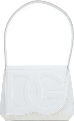 Logo Embossed Shoulder Bag-AC