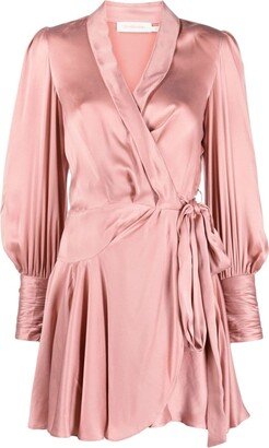 Wrap Silk Dress