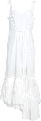 Midi Dress White-AG