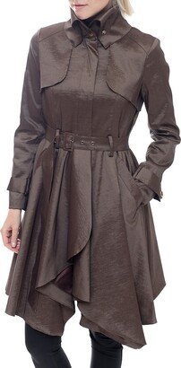 Hanky Belted Trench Coat