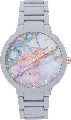 Women's Lavender Rubberized Bracelet Watch, 40.5mm