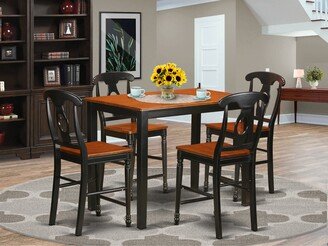 Dining Set With Kitchen Table and Wooden Dining Room Chairs