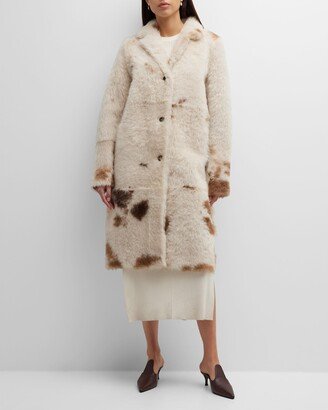 Chiara Long Shearling Coat