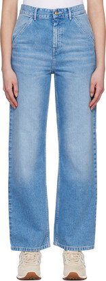 Blue Simple Jeans-AB