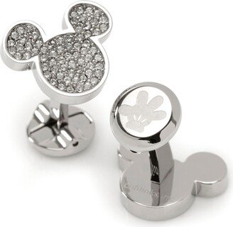 Men's Pave Crystal Cufflinks