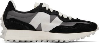 Black & Gray 327 Sneakers
