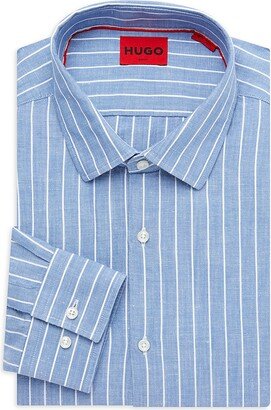 Kenno Striped Slim Fit Dress Shirt