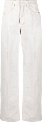 High-Waisted Wide-Leg Jeans-AQ