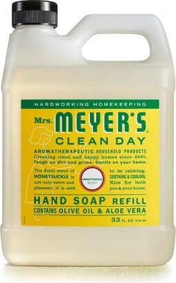 Mrs. Meyer's Clean Day Honeysuckle Liquid Hand Soap Refill - 33 fl oz