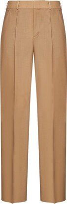 Pleat Detailed Trousers-AA