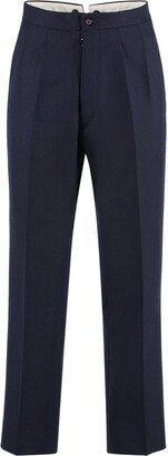 Buckle Strap Detailed Pants-AA