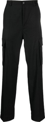 Cargo-Pocket Wool Trousers