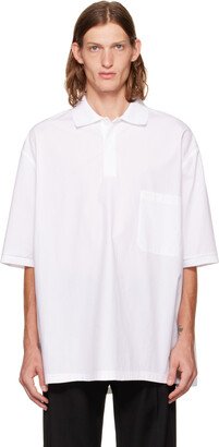 White Spread Collar Shirt-AB