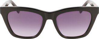 Le Pliage 54mm Modified Rectangular Sunglasses