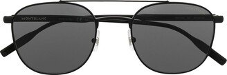 Round Frame Sunglasses-CV