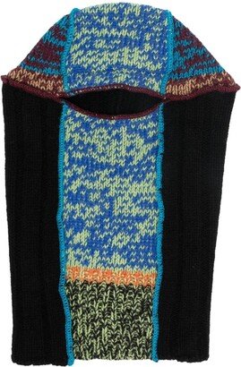 Colour-Block Wool Balaclava