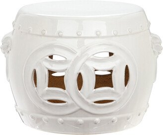 Mei Double Coin Garden Stool-AA