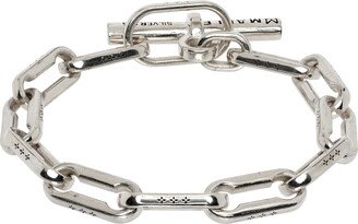 MAPLE Silver Long Link Bracelet