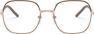 Prada Eyewear Pr 56wv Brown / Beige Glasses