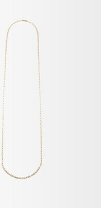 18kt Gold Chain-link Necklace-AB