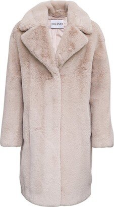 Camille Cocoon Faux Fur Coat-AA