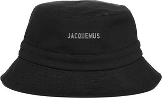 Logo Plaque Bucket Hat-AA