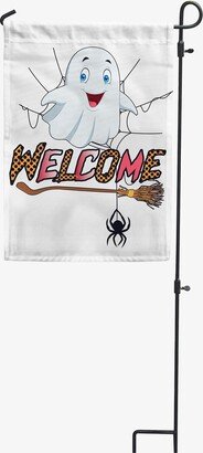 Happy Christmas Garden Yard Flag Art Outdoor Decoration Banner Trick Or Treat Welcome Highway Valentines Present