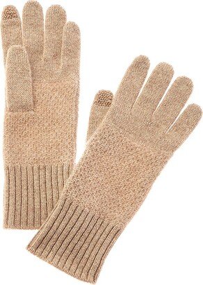 Honeycomb Cashmere Gloves