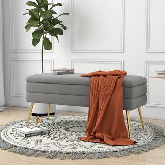 TONWIN Modern Dining Room Living Room Storage Bench