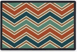 Chevron Multicolor Doormat