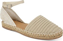 Women's Jean Almond Toe Espadrille D'Orsay Flats