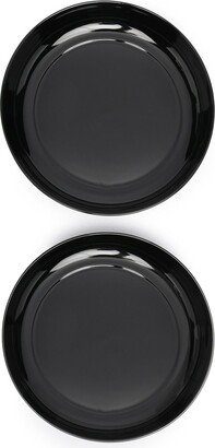 Ann Demeulemeester X Serax Set Of Two Ceramic High Plates