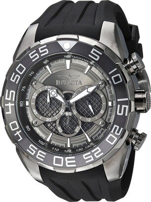 Men's 26308 Speedway Analog Display Quartz Black Watch