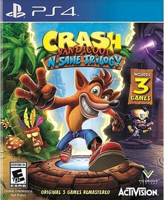 Activision Crash Bandicoot N Sane Trilogy - PS4