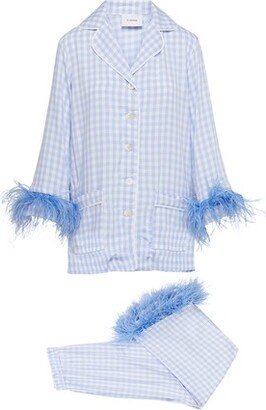 Party pajama set (with feathers)-AA