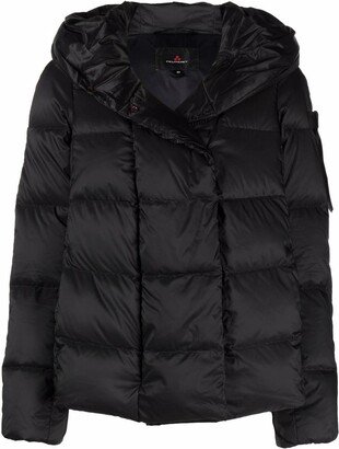 Hooded puffer jacket-BO