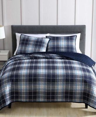 Riverbrook Home Plaid Coverlet Sets