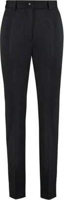 High-Rise Tailored Trousers-AC