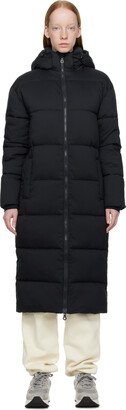 Black Long Puffer Coat