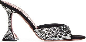 Caroline Embellished Slip-On Mules-AA