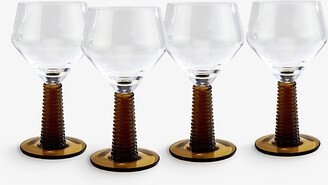 Soho Home Amber Bennett Wine Glasses set of Four