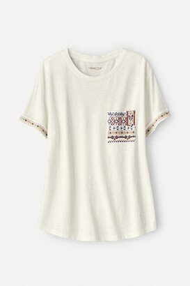 Women's Touch of Spirit T-Shirt - Ivory - XS