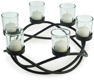 Round Waves Candleholder