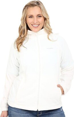 Plus Size Benton Springs Full Zip (Sea Salt) Women's Coat