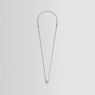 Unisex Silver Necklaces-AB