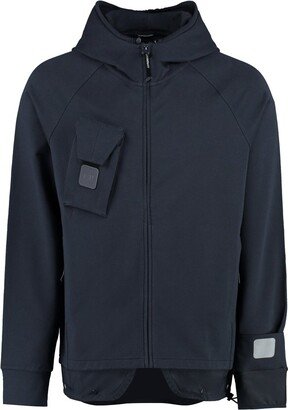 Metropolis Series Stretch Fleece Zipped Hoodie-AA