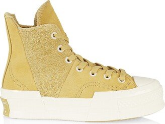 Chuck 70 Plus Suede High-Top Sneakers